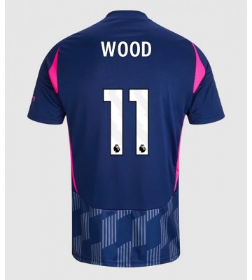 Nottingham Forest Chris Wood #11 Replika Udebanetrøje 2024-25 Kortærmet